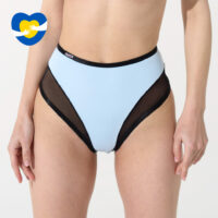 High Waisted Shorts – GLORY – Sky Blue ⋆ Queen ⋆ Shorts ⋆